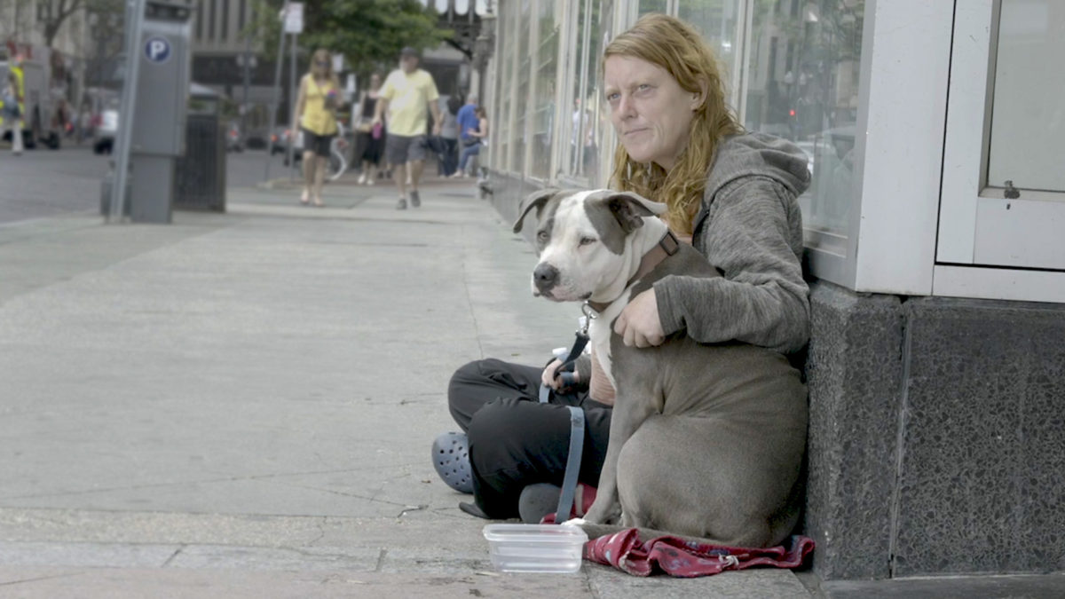 Inclusion = Lifesaving: Women with dog