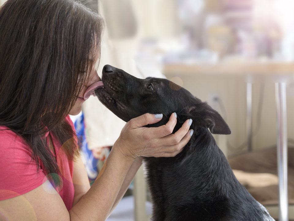 Inclusion = Lifesaving: Women with dog